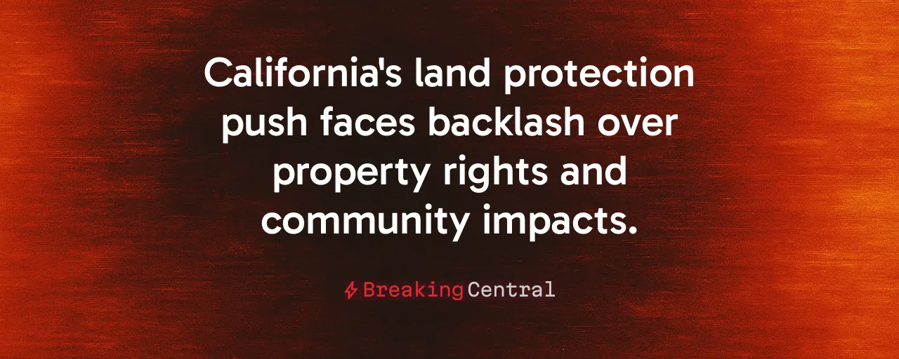 California's land protection push faces backlash over property rights and community impacts.