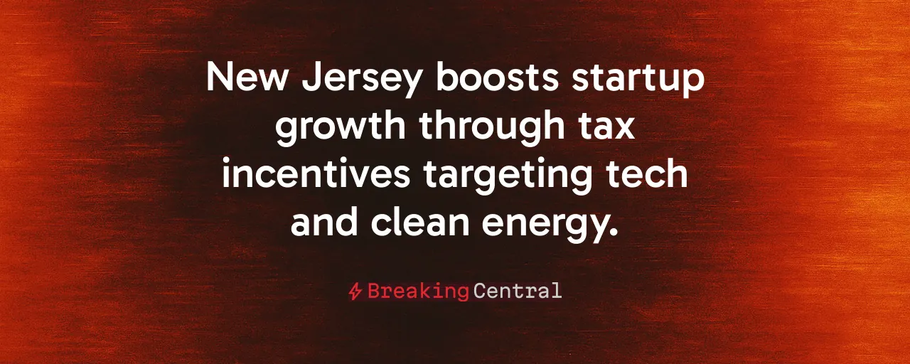 New Jersey boosts startup growth through tax incentives targeting tech and clean energy.