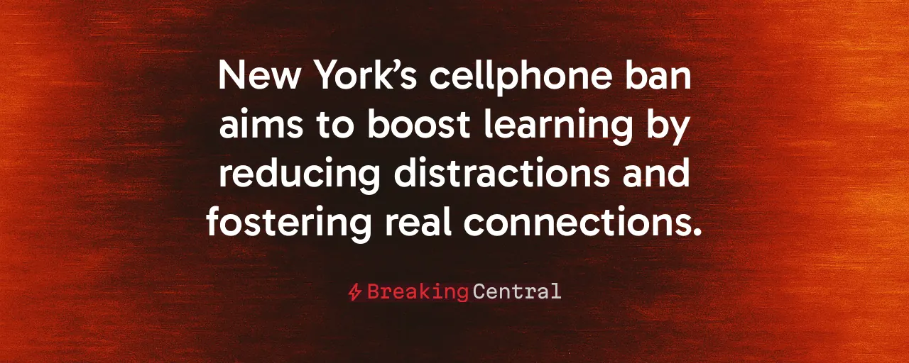 New York’s cellphone ban aims to boost learning by reducing distractions and fostering real connections.