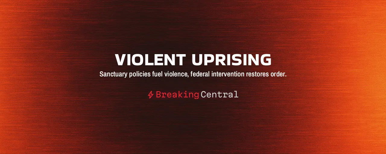 Violent Uprising: Sanctuary policies fuel violence, federal intervention restores order.