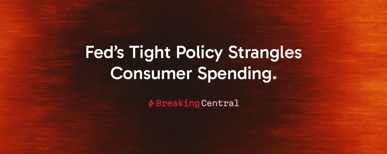 Fed’s Tight Policy Strangles Consumer Spending.