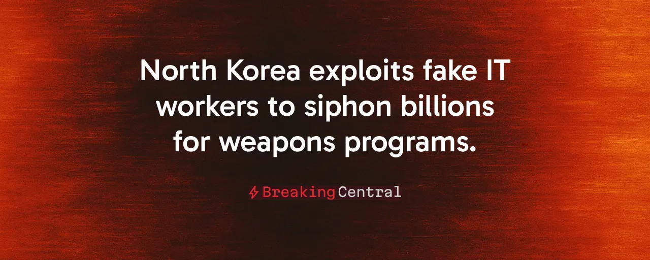 North Korea exploits fake IT workers to siphon billions for weapons programs.