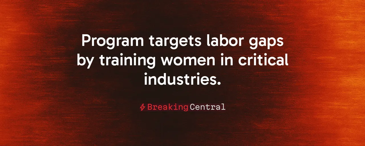 Program targets labor gaps by training women in critical industries.