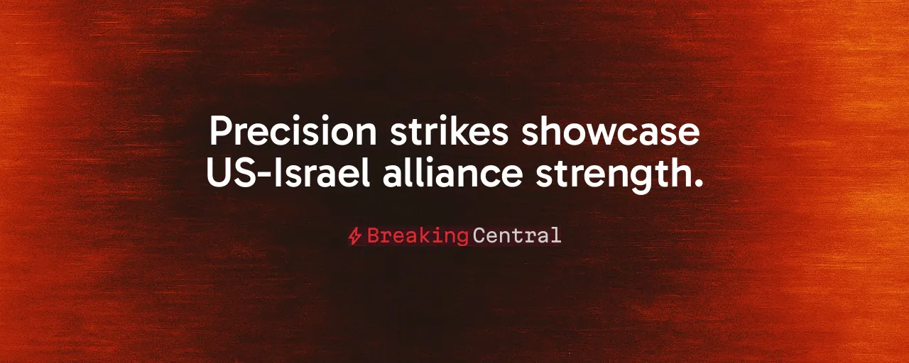 Precision strikes showcase US-Israel alliance strength.